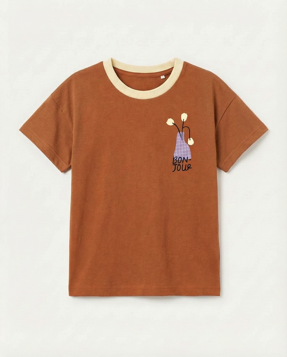 Bonjour Kids Graphic Tee