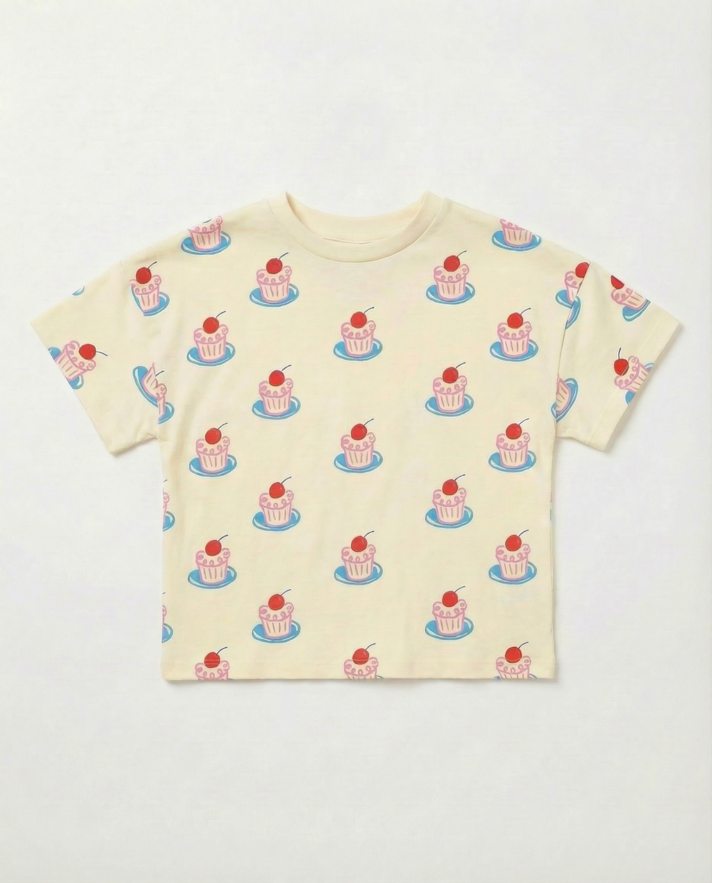 Cupcake Meadow Kids Graphic Tee
