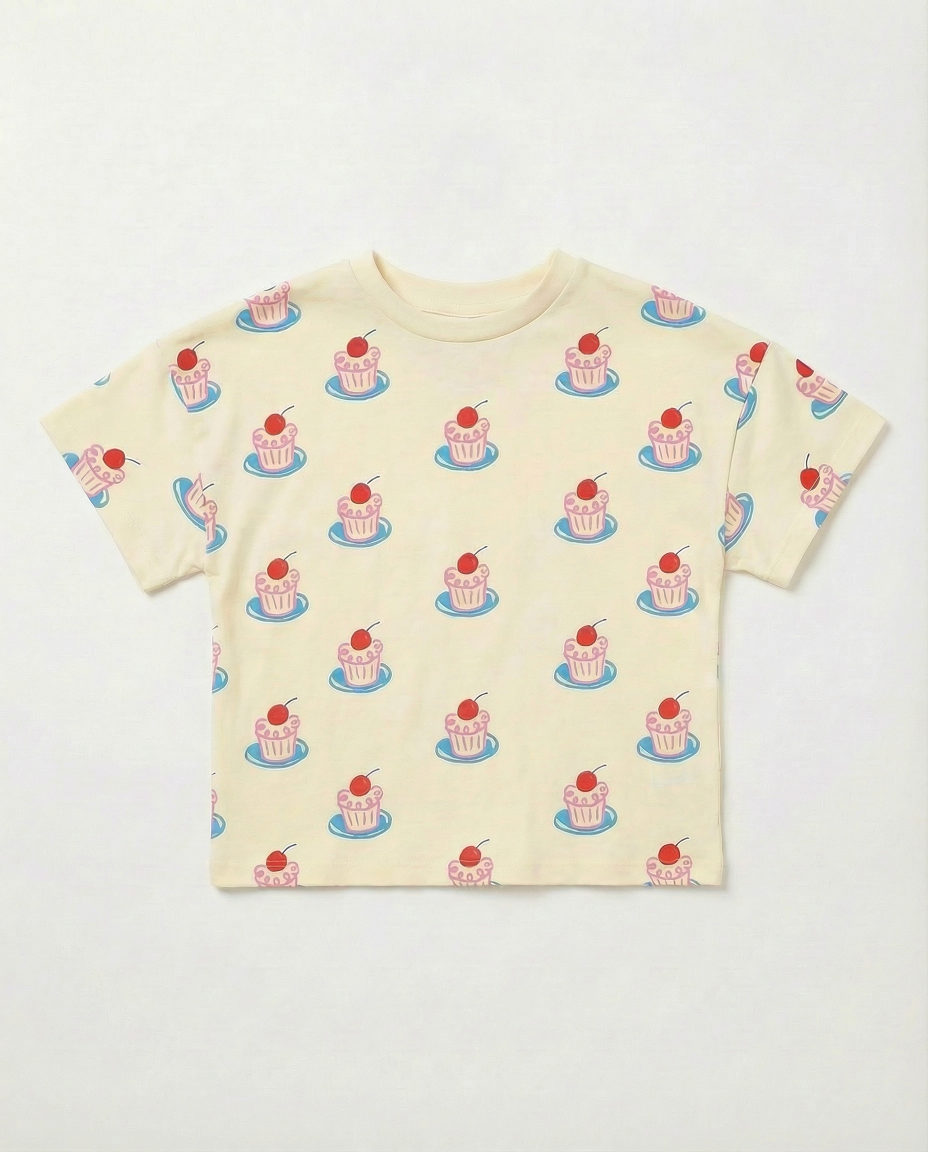 Cupcake Meadow Kids Graphic Tee